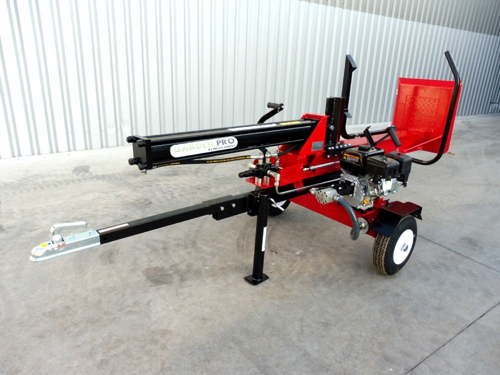 Fendeuse de bûches FH24T thermique sur remorque – Image 2