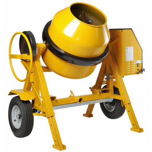 HAEMMERLIN – Bétonniere tractable PERFORMANCE 350 litres – gamme Bétonnière professionnelle – Réf: 315540001 – Image 2