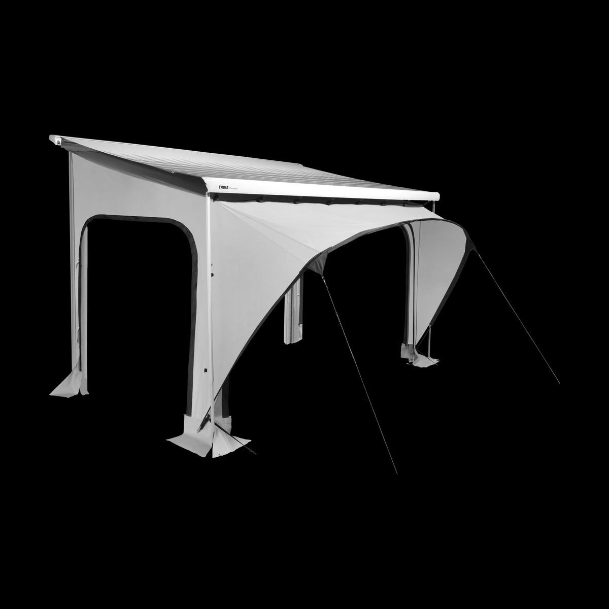 Auvent Thule QuickFit awning tent 2.60m medium black/gray/white – Image 6