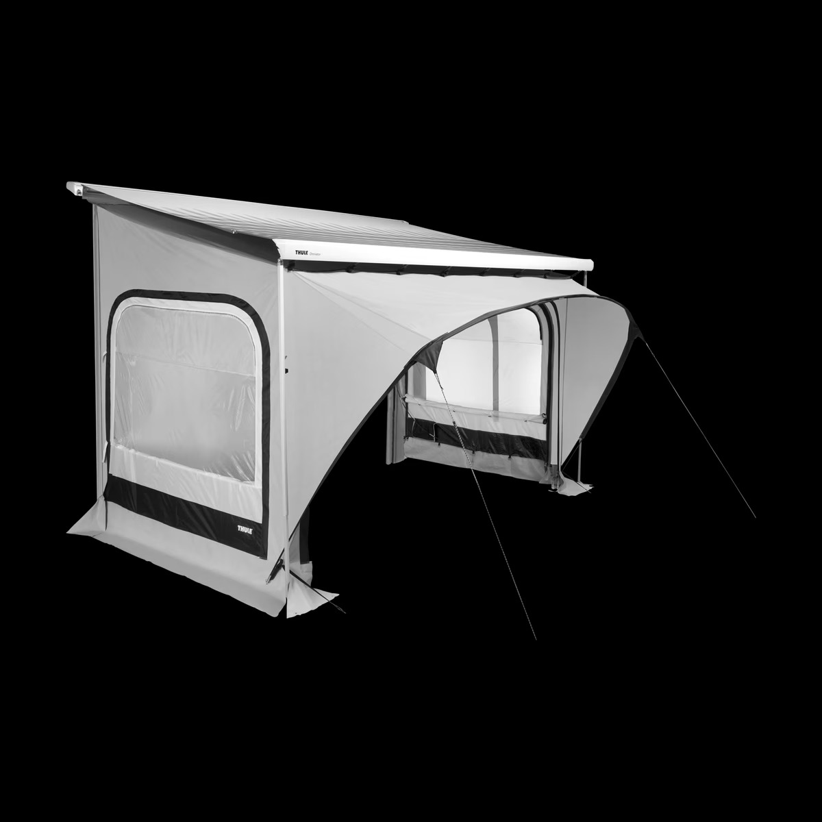Auvent Thule QuickFit awning tent 2.60m medium black/gray/white – Image 7